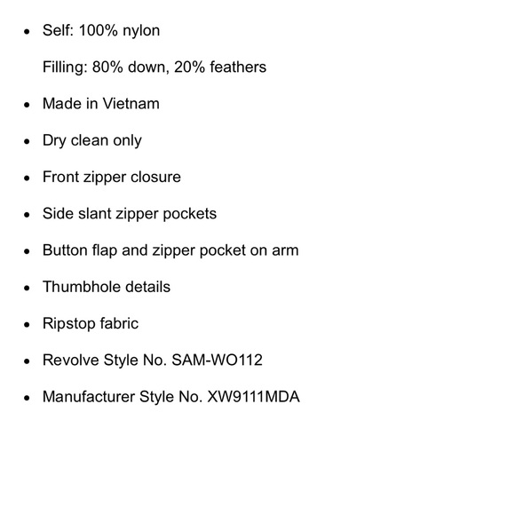 SAM. freestyle jacket coat in matte black Small - Picture 7 of 7